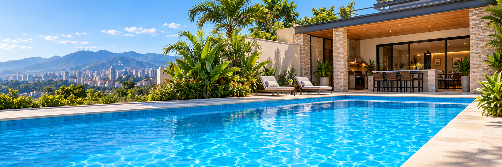 Piscinas, lazer e bem-estar em Belo Horizonte