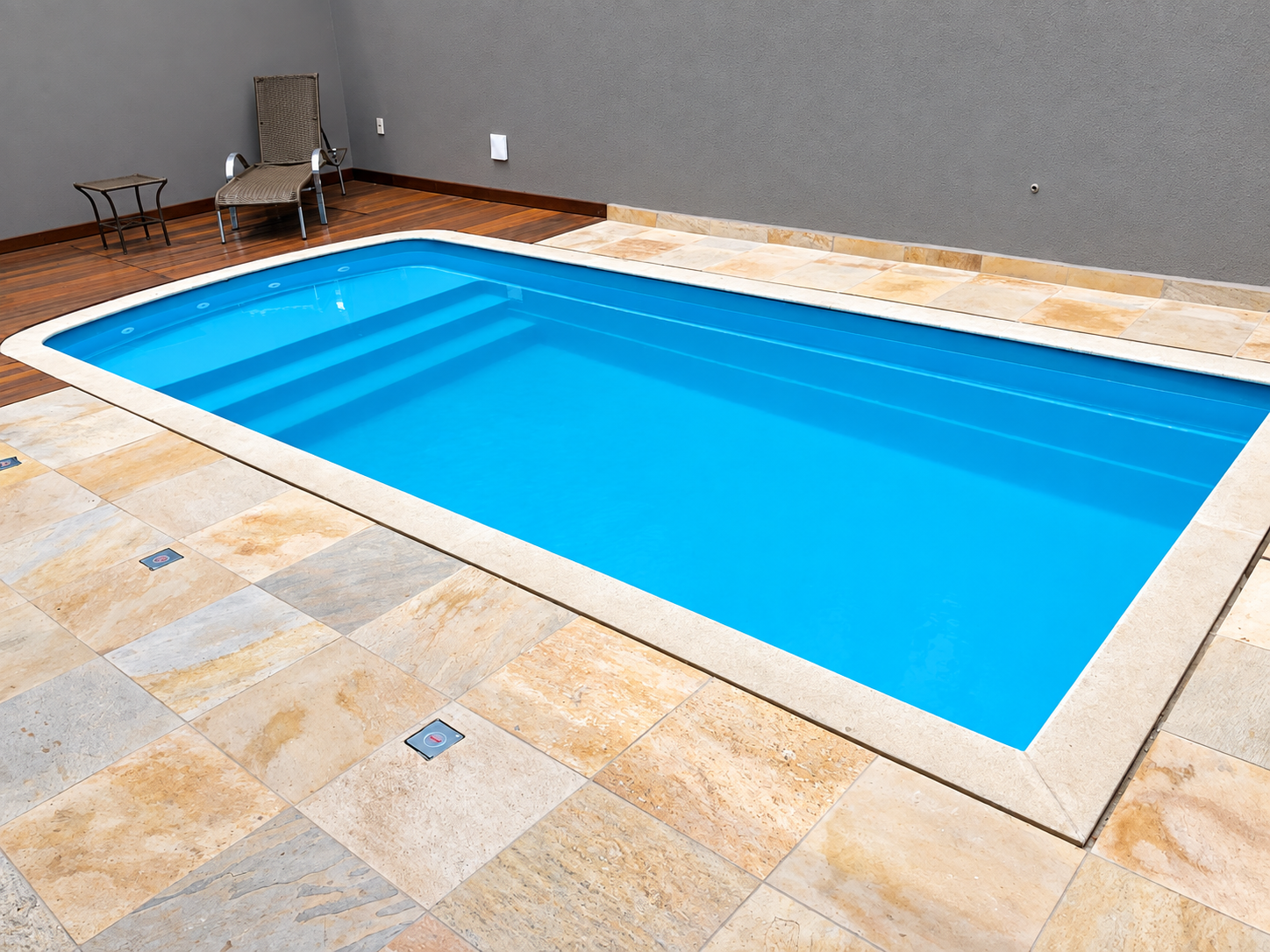 Piscina residencial tratada em Belo Horizonte